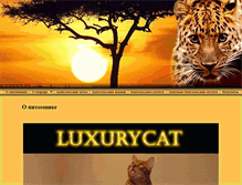 Tablet Screenshot of luxurycat.com.ua